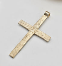 Load image into Gallery viewer, Ethiopian Christian silver cross pendant cross,religious cross,Ethiopian Cross,Coptic Cross,Coptic ethiopian bronze