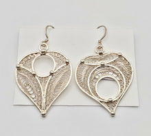 Load image into Gallery viewer, Moroccan Berber Filigree Sterling Silver Dangle Earrings silver 925,Berber Jewelry,sliver Earrings,Dangle & Drop Earrings,