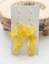 Load image into Gallery viewer, Baltic amber Earrings ,Dangle & Drop Earrings, Natural Baltic amber, Polished amber, Genuine amber, Amber beads, Gemstone earrings