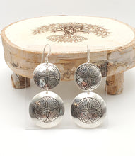 Load image into Gallery viewer, Moroccan Berber Filigree Sterling Silver Dangle Earrings silver 925,Berber Jewelry,sliver Earrings,Dangle & Drop