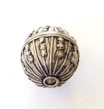 Load image into Gallery viewer, Old silver hallmarked beads from Yemen circa 1910s,Hand Crafted Silver,Ethnic Jewelry,Tribal Jewelry,