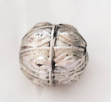 Load image into Gallery viewer, Old silver hallmarked beads from Yemen circa 1910s,Hand Crafted Silver,Ethnic Jewelry,Tribal Jewelry,