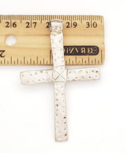Load image into Gallery viewer, Ethiopian Christian silver cross pendant cross,religious cross,Ethiopian Cross,Coptic Cross,Coptic ethiopian bronze