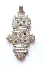 Load image into Gallery viewer, Ethiopian Christian silver cross pendant cross,religious cross,Ethiopian Cross,Coptic Cross,Coptic ethiopian bronze