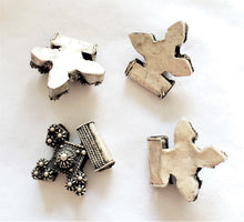 Load image into Gallery viewer, Moroccan Berber Old Silver Cross Pendant, Berber Amulet,Berber Talisman,Berber Jewelry,African Jewelry,Moroccan Jewelry,Berber Ethnic,