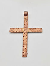 Load image into Gallery viewer, Ethiopian Christian handmade Brass cross pendant cross,religious cross,Ethiopian Cross,Coptic Cross,Coptic ethiopian bronze
