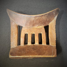 Load image into Gallery viewer, Antique Ethiopian Tribal Hand carved Headrest African Art Decor,African ,Art Décor,Home Décor, religious art