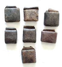 Load image into Gallery viewer, 1 Old Ethiopian Leather Healing Scroll Protection Amulet Kitabe,