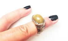 Load image into Gallery viewer, Antique Silver Ancient Carnelian Ring size 6 Yemen tribal jewelry,Yemen ring, Agate ring, Middle East jewelry, Islamic ring, Eye of Allah