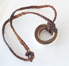 Load image into Gallery viewer, Antique shell slices Necklace Berber Morocco tribal jewelry,old shell slices,Moroccan jewelry,shell Necklace,Ethiopia Silver