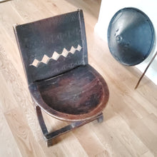 Load image into Gallery viewer, African elegant decorated chair from the Oromo people in Ethiopia Early 1900s,African ,Art Décor,Home Décor, religious art