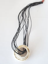 Load image into Gallery viewer, Antique shell slices Necklace Berber Morocco tribal jewelry,old shell slices,Moroccan jewelry,shell Necklace,Ethiopia Silver