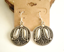 Load image into Gallery viewer, Moroccan Berber Filigree Sterling Silver Dangle Earrings silver 925,Berber Jewelry,sliver Earrings,Dangle & Drop Earrings,