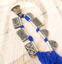 Load image into Gallery viewer, 8 Ethiopian Eritrean antique silver Telsum charms Prayer Boxes Pendants,