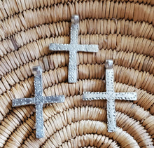 Load image into Gallery viewer, Ethiopian Christian silver cross pendant cross,religious cross,Ethiopian Cross,Coptic Cross,Coptic ethiopian bronze