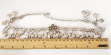 Load image into Gallery viewer, Old silver Afghan necklace from Pashtun Ethnic Afghani, tribal adornment, ethnic tribal necklace. Pashtun jewelry, Boho jewelry, gypsy style