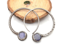 Load image into Gallery viewer, Traditional Old Silver Tuareg hoop earrings Ethnic Tribal,Ethnic Jewelry,sliver Earrings,Dangle & Drop Earrings,Tribal Jewelry,