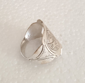 Moroccan Hand Made sterling silver 925 Berber Ring size 7.5,Ethnic Rings ,Tribal Jewelry, Moroccan Rings, Berber Jewelry