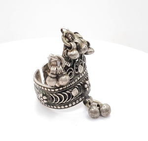 Antique Bawsani Yemen Silver wedding Ring size 9.5 Yemen tribal ,tribal jewelry ,Hand Crafted Silver,Yemen Jewelry ,filigree Jewelry