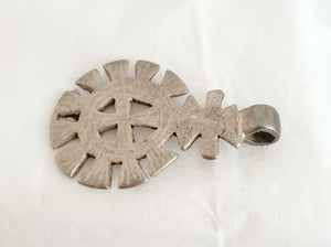 Antique Silver Ethiopian pendant Amulet pendant,Genuine old neckcross ,Good silver,Boho jewelry, Ethiopian jewelry