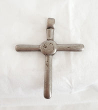 Load image into Gallery viewer, Antique Ethiopian Christian silver cross pendant,Amulet pendant,Genuine old neckcross,Good silver,Boho jewelry
