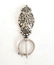 Load image into Gallery viewer, Moroccan Berber Old traditional silver pendant, Berber Talisman, Berber Jewelry, African Jewelry, Moroccan Jewelry, Berber Ethnic,
