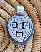 Load image into Gallery viewer, Antique Ethiopian silver telsum heart Pendant 1960s Hand Crafted Silver, Pendants Necklace ,Ethnic Jewelry ,Tribal Jewelry
