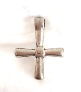 Antique Ethiopian Christian silver cross pendant,Amulet pendant,Genuine old neckcross,Good silver,Boho jewelry