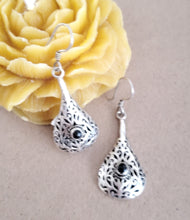 Load image into Gallery viewer, Moroccan Berber Sterling Silver Dangle Earrings silver 925,Berber Jewelry,sliver Earrings,Dangle &amp; Drop Earrings,
