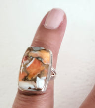 Load image into Gallery viewer, Sterling Silver Native American Turquoise Ring size 5
