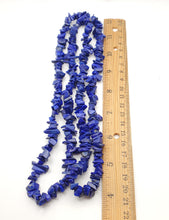 Load image into Gallery viewer, Old carved Vintage very high-quality Natural lapis lazuli beautifully made necklace, Ethnic jewelry, Tribal Jewelry
