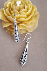 Moroccan Berber Sterling Silver Dangle Earrings silver 925,Berber Jewelry,sliver Earrings,Dangle & Drop Earrings,