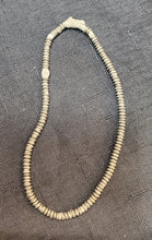 Load image into Gallery viewer, Antique Ethiopian 1 strand of silver Heishi Anklet 1930s ,collectible silver, Ethnic silver Beads ,Jewelry Supplies Beads
