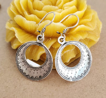 Load image into Gallery viewer, Moroccan Berber Filigree Sterling Silver Dangle Earrings silver 925,Berber Jewelry,sliver Earrings,Dangle &amp; Drop Earrings,
