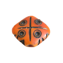 Load image into Gallery viewer, Antique Moroccan 1 Simulated AMBER bead Phenolic resin Antiqued Amber Resin Bead
