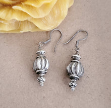 Load image into Gallery viewer, Traditional Old Silver Tuareg hoop earrings Ethnic Tribal,Ethnic Jewelry,sliver Earrings,Dangle &amp; Drop Earrings,Tribal Jewelry,
