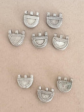 Load image into Gallery viewer, 1 Old Ethiopian Telsum Silver Phallic Pendants beads, Ethiopian Beads, Hand Crafted, Ethiopian Telsum,african Silver, Ethiopian jewelry
