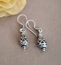 Load image into Gallery viewer, Traditional Old Silver Tuareg hoop earrings Ethnic Tribal,Ethnic Jewelry,sliver Earrings,Dangle &amp; Drop Earrings,Tribal Jewelry,
