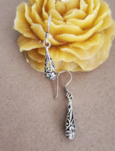 Load image into Gallery viewer, Moroccan Berber Filigree Sterling Silver Dangle Earrings silver 925,Berber Jewelry,sliver Earrings,Dangle &amp; Drop
