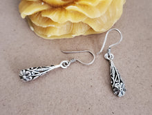 Load image into Gallery viewer, Moroccan Berber Filigree Sterling Silver Dangle Earrings silver 925,Berber Jewelry,sliver Earrings,Dangle &amp; Drop
