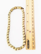 Load image into Gallery viewer, Antique Ethiopian strand of silver Heishi Anklet 1930s ,collectible silver,Ethnic silver Beads ,Jewelry Supplies Beads
