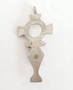 Moroccan handmade Tuareg silver cross pendant, Ethnic Tribal, Tuareg Silver, Sahara jewelry, Ethnic Jewelry, Tribal Jewelry