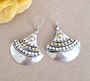 Moroccan Berber Sterling Silver Dangle Earrings silver 925,Berber Jewelry,sliver Earrings,Dangle & Drop Earrings,