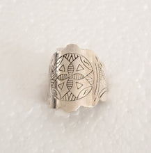 Load image into Gallery viewer, Moroccan Hand Made sterling silver 925 Berber Ring size 7.5,Ethnic Rings ,Tribal Jewelry, Moroccan Rings, Berber Jewelry
