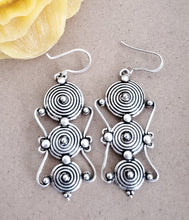 Load image into Gallery viewer, Moroccan Berber Sterling Silver Dangle Earrings silver 925,Berber Jewelry,sliver Earrings,Dangle &amp; Drop Earrings,
