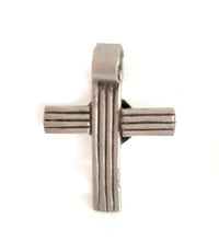 Load image into Gallery viewer, Antique Ethiopian Christian silver cross pendant,Amulet pendant,Genuine old neckcross,Good silver,Boho jewelry
