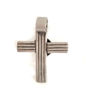 Antique Ethiopian Christian silver cross pendant,Amulet pendant,Genuine old neckcross,Good silver,Boho jewelry