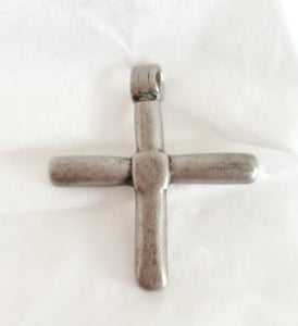 Antique Ethiopian Christian silver cross pendant,Amulet pendant,Genuine old neckcross,Good silver,Boho jewelry