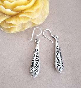 Moroccan Berber Sterling Silver Dangle Earrings silver 925,Berber Jewelry,sliver Earrings,Dangle & Drop Earrings,