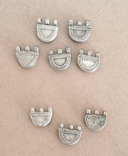 Load image into Gallery viewer, 1 Old Ethiopian Telsum Silver Phallic Pendants beads, Ethiopian Beads, Hand Crafted, Ethiopian Telsum,african Silver, Ethiopian jewelry
